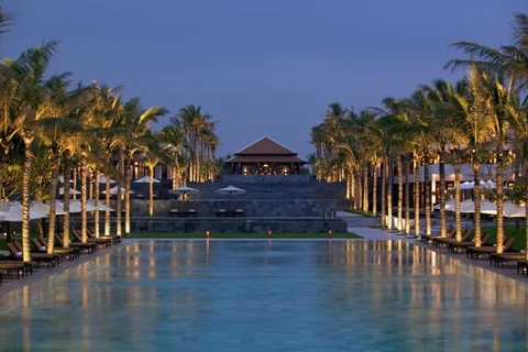 Nam Hai Resort in Hoi An town, Quang Nam province, which was praised for its royal-tomb inspired architecture and interesting ‘Follow the Chef’ tour discovering local food markets. Photo: quangnam.gov.vn